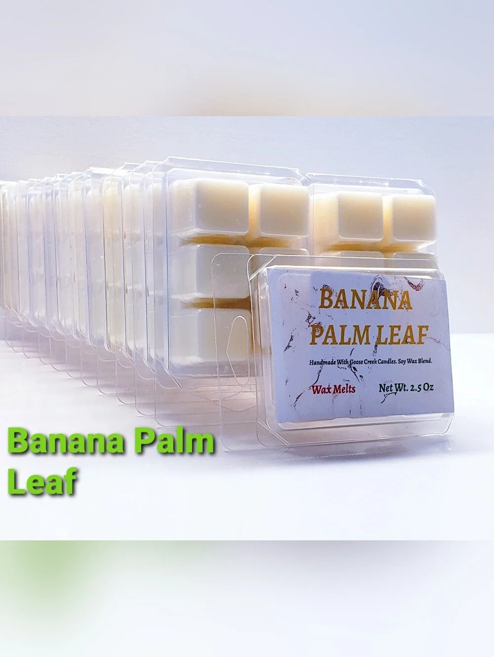 BANANA PALM LEAF -Goose Creek Candle Wax Melts- $8 per pack